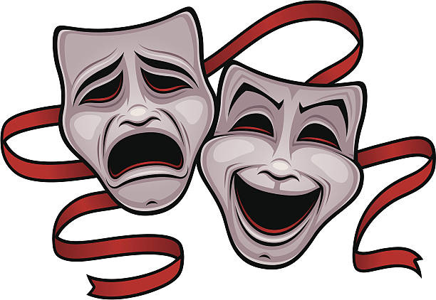 Comedy And Tragedy Theater Masks Stock Illustration - Download Image Now - Theater Mask, Theatrical Performance, Comedy Mask - iStock Comedy And Tragedy Theater Masks Stock Illustration - Download Image Now - Theater Mask, Theatrical Performance, Comedy Mask - iStock
