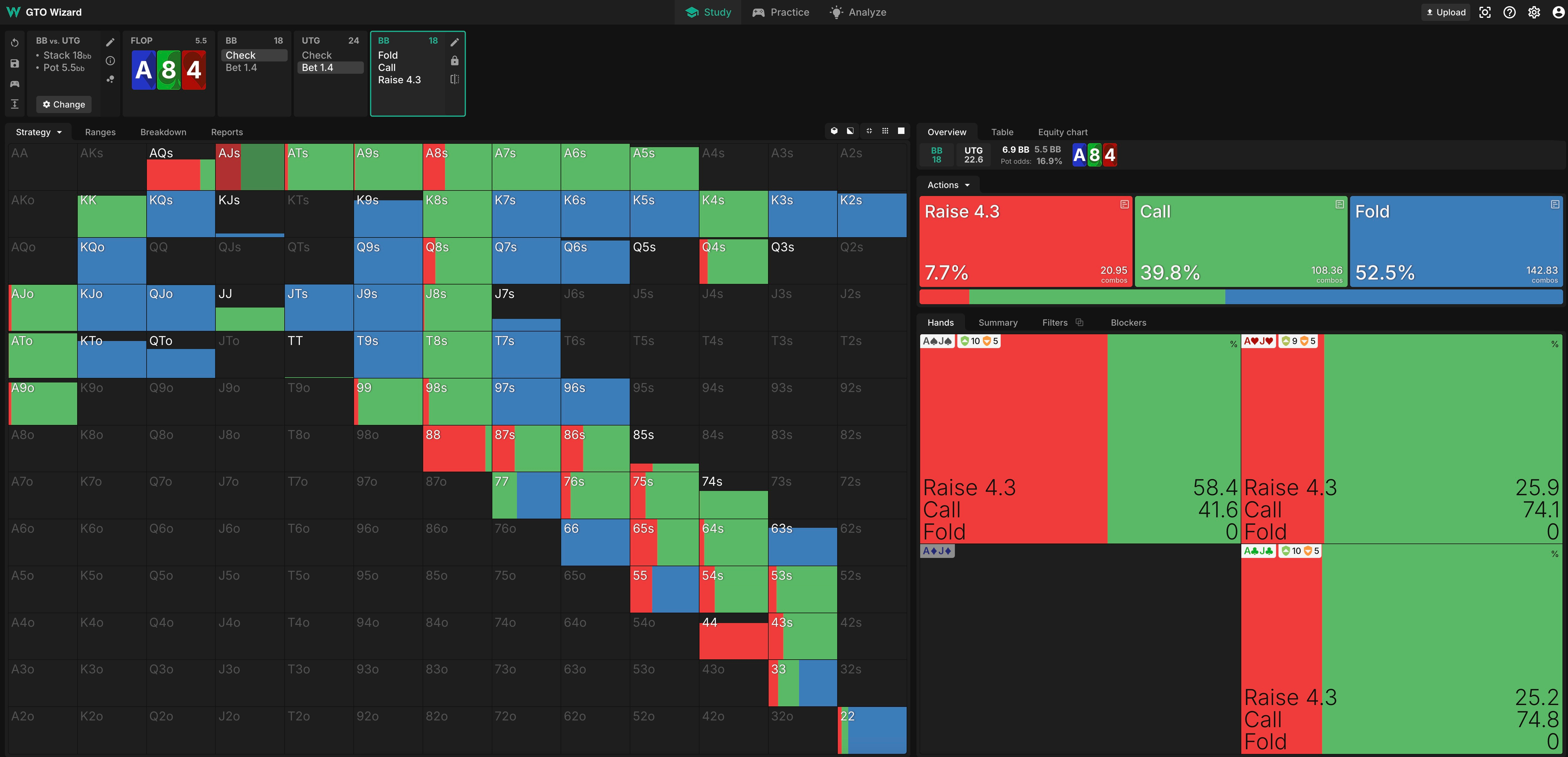 When prospect theory and poker bubbles collide