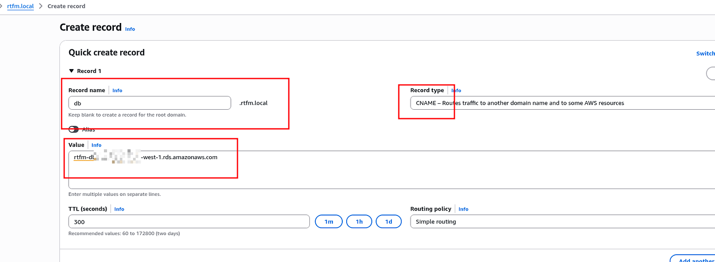 AWS: basic infrastructure setup for WordPress
