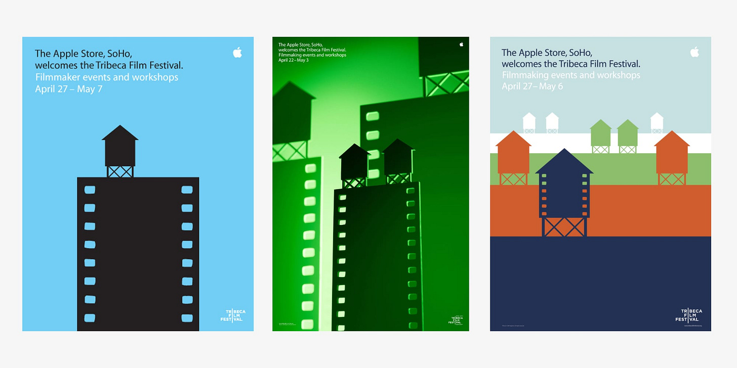 Tribeca Film Festival posters Tribeca Film Festival posters