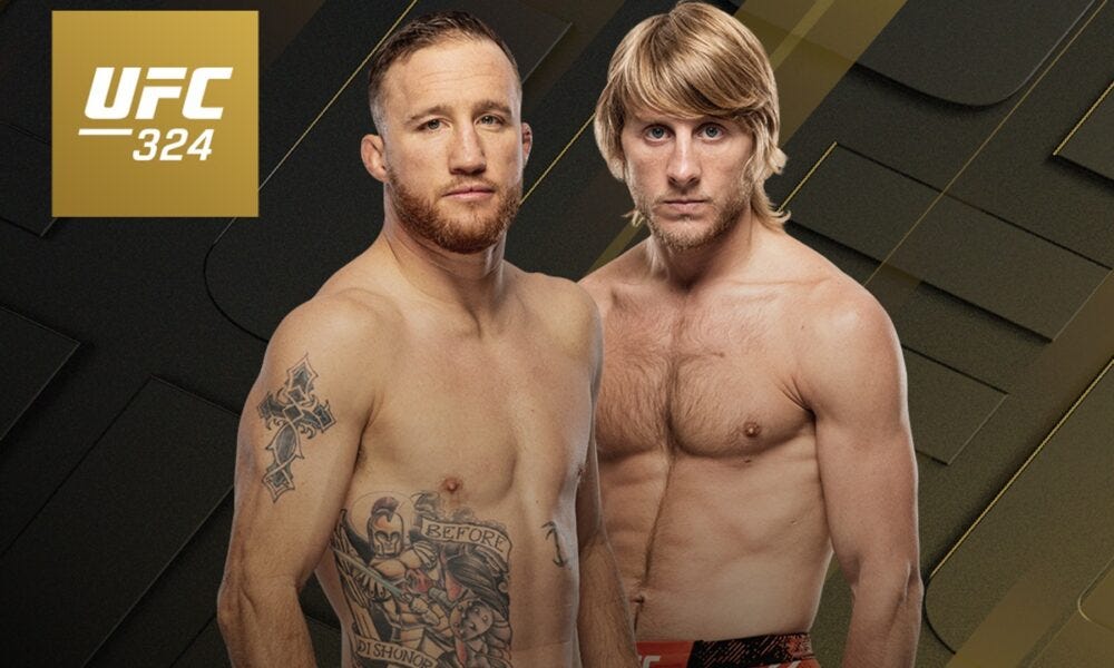UFC 324: Gaethje vs Pimblett - MMA - Date, heure, Billetterie, Combats ...
