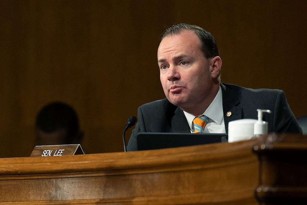 Sen. Mike Lee sponsors bill on faith-based adoption agencies Sen. Mike Lee sponsors bill on faith-based adoption agencies