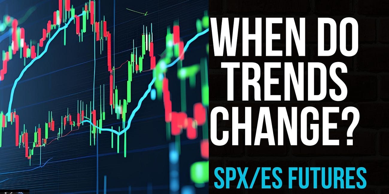 When Do Trends Change? How to Spot Reversals vs. Pullbacks in ES Futures