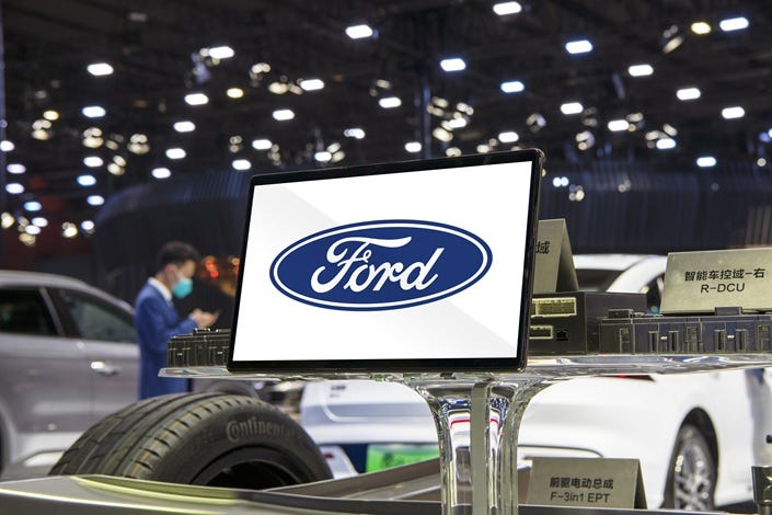Ford Motor is pausing construction of the Michigan plant just eight months after the investment was announced. Photo: VCG