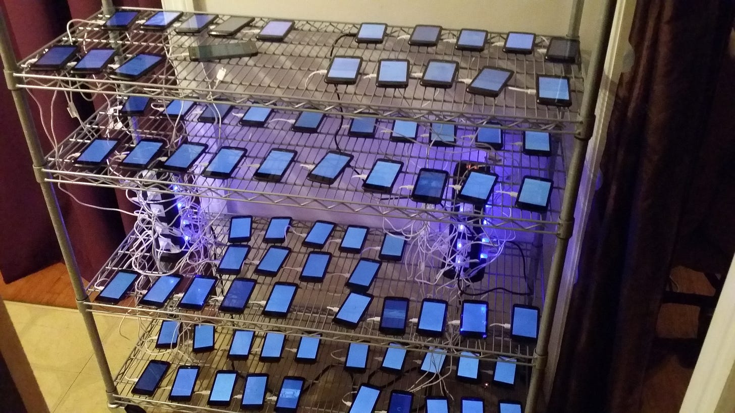 America's DIY Phone Farmers