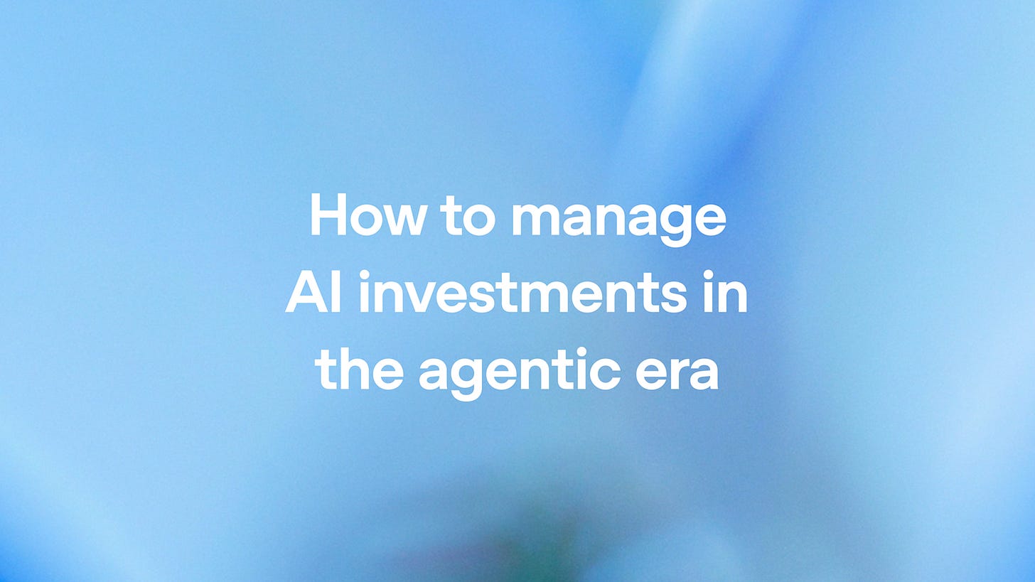How to manage AI investments in the agentic era | OpenAI