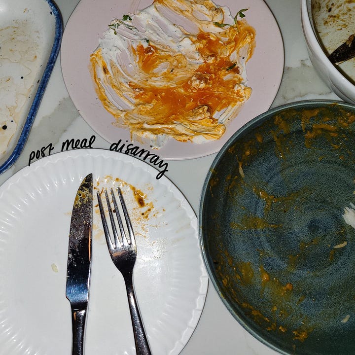 Unconventional Diner plastic paper plates