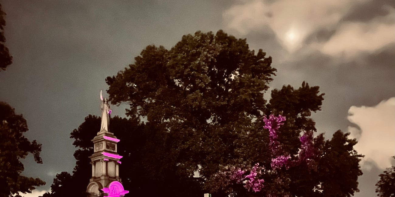 My Deathbed in Moonlight, at Green-Wood Cemetery