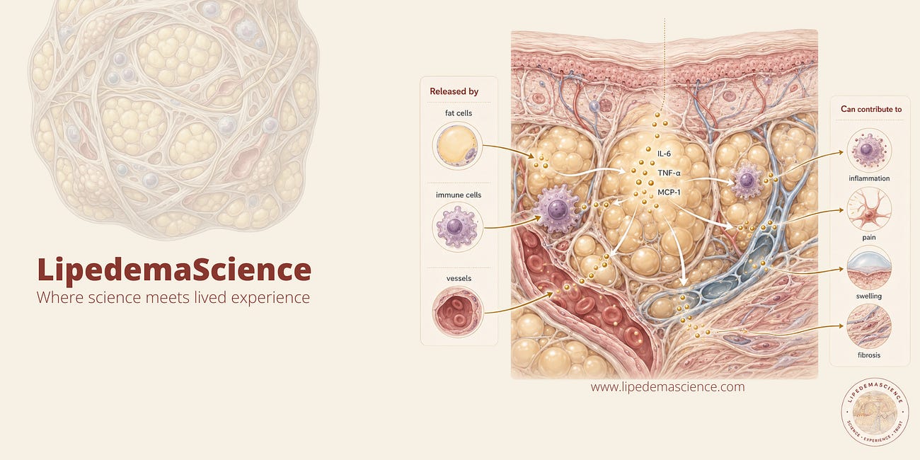 Cytokines and Lipedema