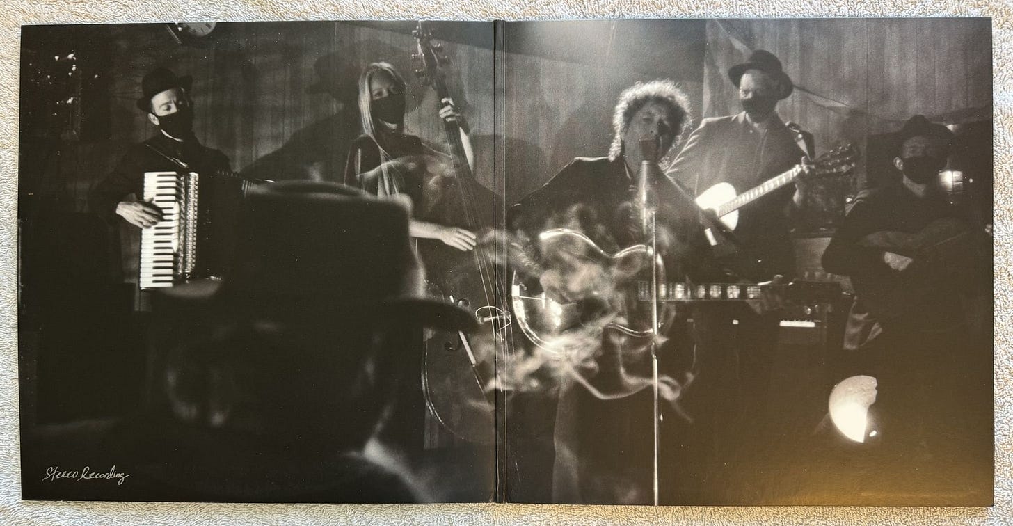 Cover image for the album BOB DYLAN Shadow Kingdom 2xLP 2023 COLUMBIA 19658767481 Cover image for the album BOB DYLAN Shadow Kingdom 2xLP 2023 COLUMBIA 19658767481