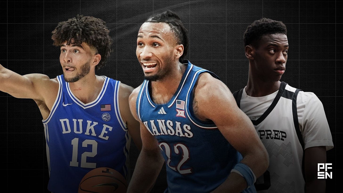 2026 NBA Mock Draft: Cam Boozer, Darryn Peterson, AJ Dybantsa Lead Loaded  Class