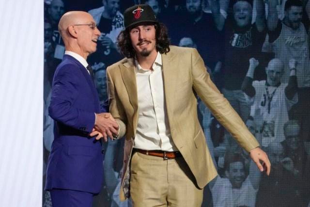UCLA's Jaime Jaquez Jr. drafted No. 18 by Miami Heat in 'surreal' moment