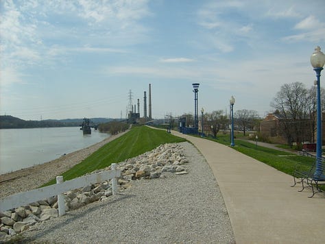 Dearborn Trails - Along Ohio River Connecting Aurora and Lawrenceburg Indiana