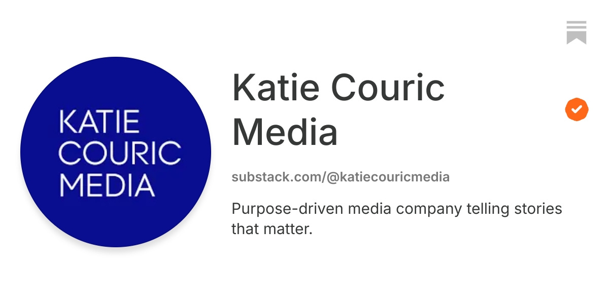 Katie Couric Media | Substack