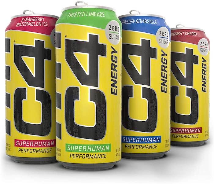 Caffeine in C4 Energy Drink