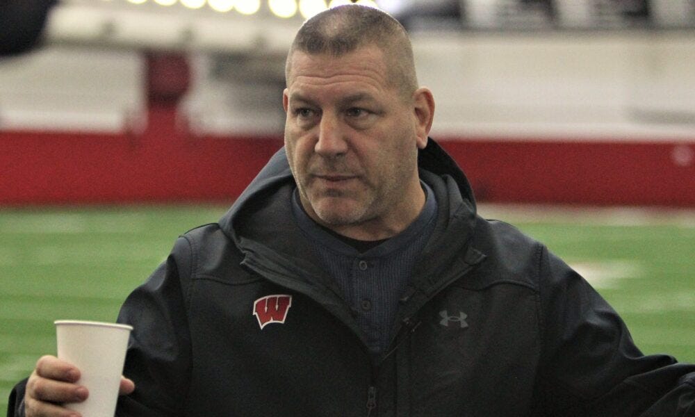 Wisconsin Badgers Offensive Coordinator Phil Longo