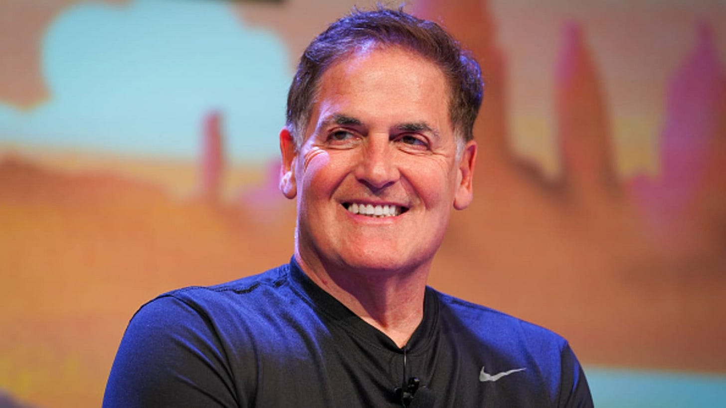 AUSTIN, TEXAS - MARCH 10: Mark Cuban speaks onstage during the 2025 SXSW Conference and Festival at Hilton Austin on March 10, 2025 in Austin, Texas. (Photo by Julia Beverly/WireImage)