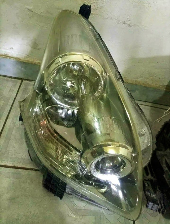 Right headlight still need funds to get bought