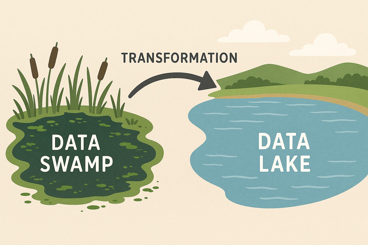 Data Swamp to Data Lake Transformation