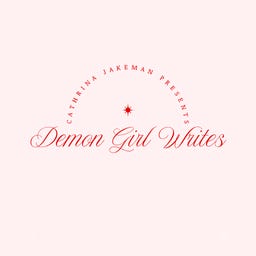 demon girl writes logo
