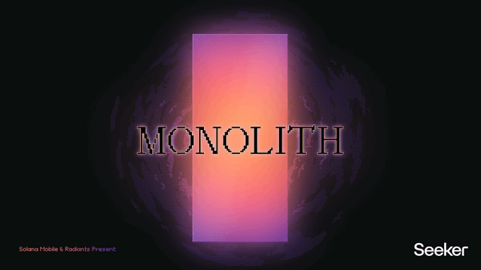 MONOLITH - A Solana Mobile Hackathon By RadiantsDAO Is Coming February 2 -  March 9 : r/solana