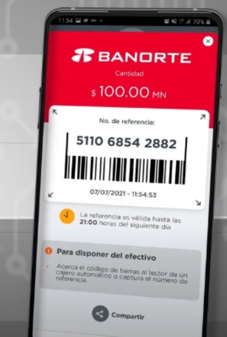 Banorte: ¿cómo puedo retirar dinero sin la tarjeta? | El Mañana de Nuevo  Laredo