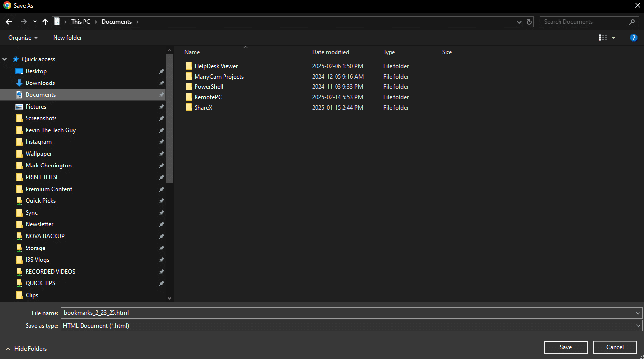 Quick Tip: How To Backup And Restore Your Chrome Bookmarks