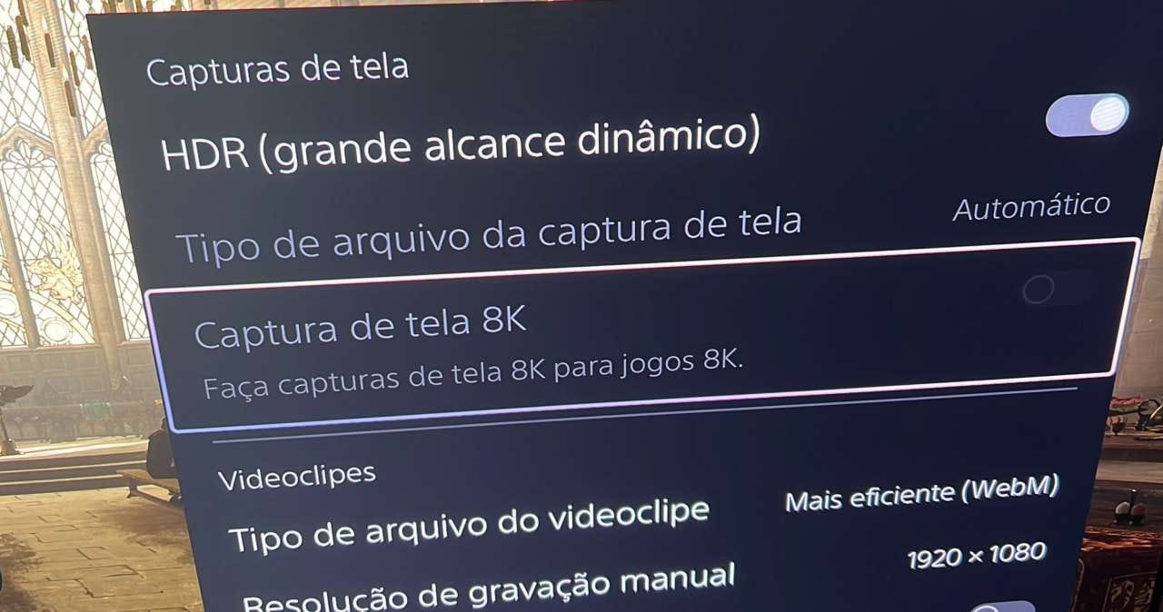 8K PS5 Pro capture option 8K PS5 Pro capture option