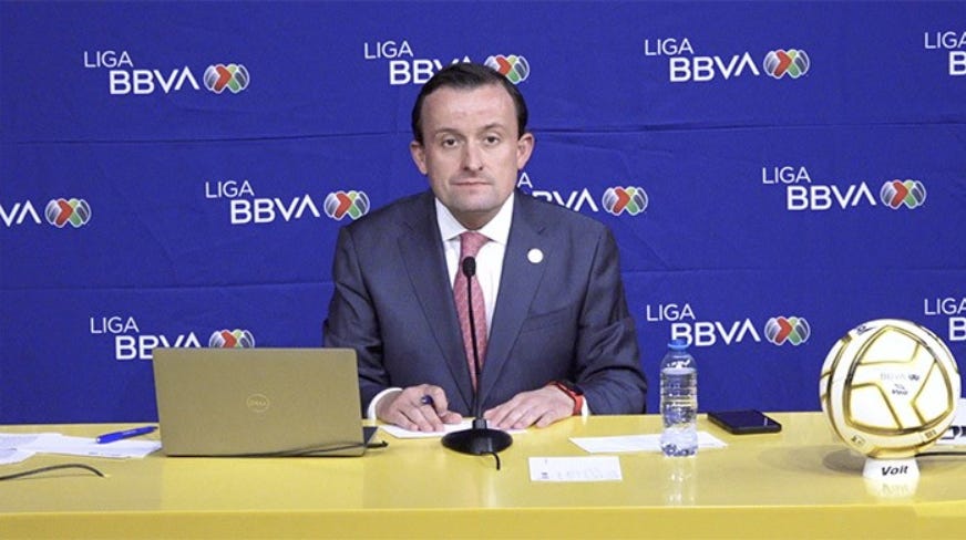 Mikel Arriola, director de la Liga MX y excandidato del PRI al Gobierno de la CDMX. Foto: Liga MX