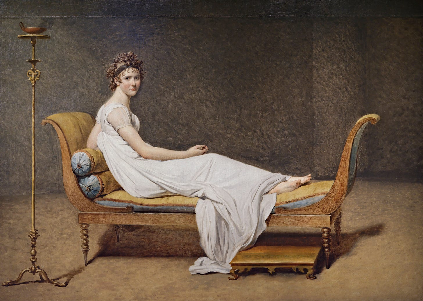 Portrait of Madame Récamier by Jacques Louis David