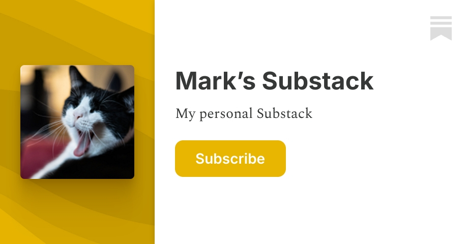 Mark’s Substack | Substack