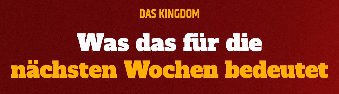 Was das für die nächsten Wochen bedeutet