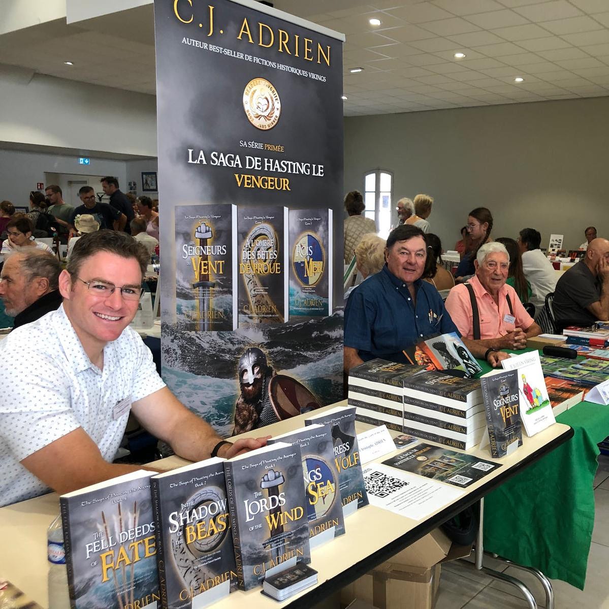 C.J. Adrien, Jean-Michel Adrien, Michel Adrien, Salon de L'Epine