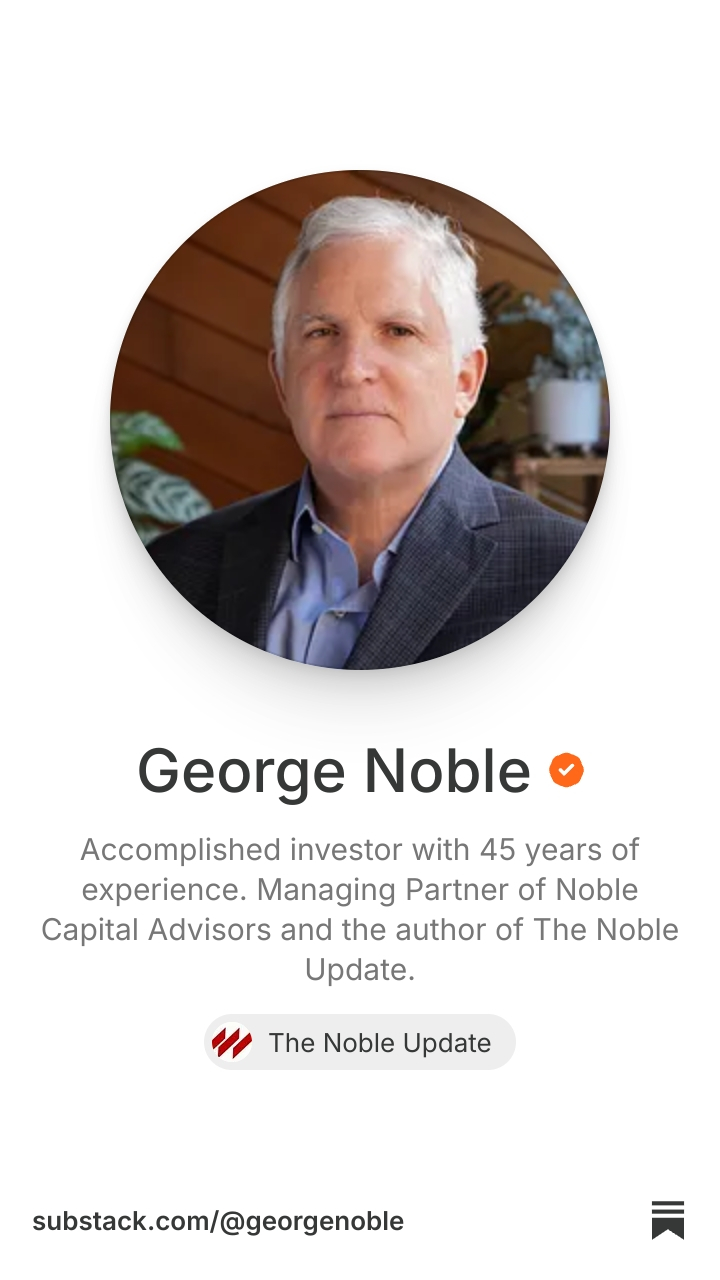 George Noble | Substack