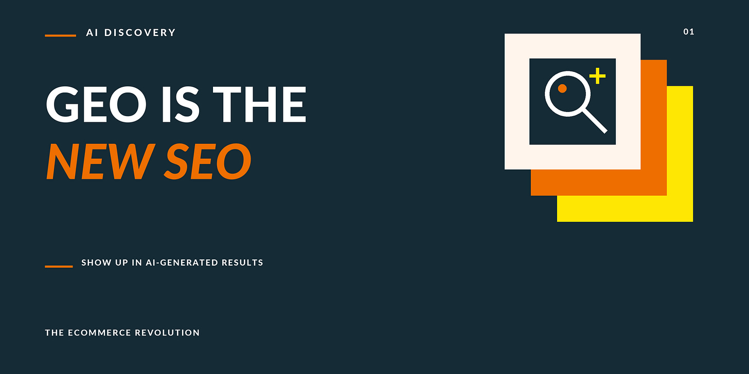 GEO Is The New SEO GEO Is The New SEO