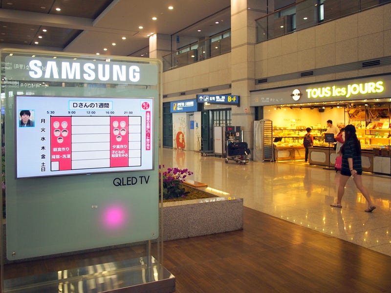 Samsung and Tous Les Jours