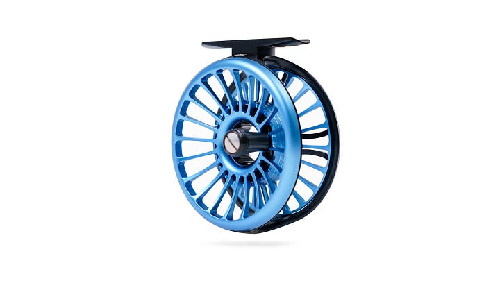 Epic Trutta Model 3/4/5 Hubless fly reel in four colours