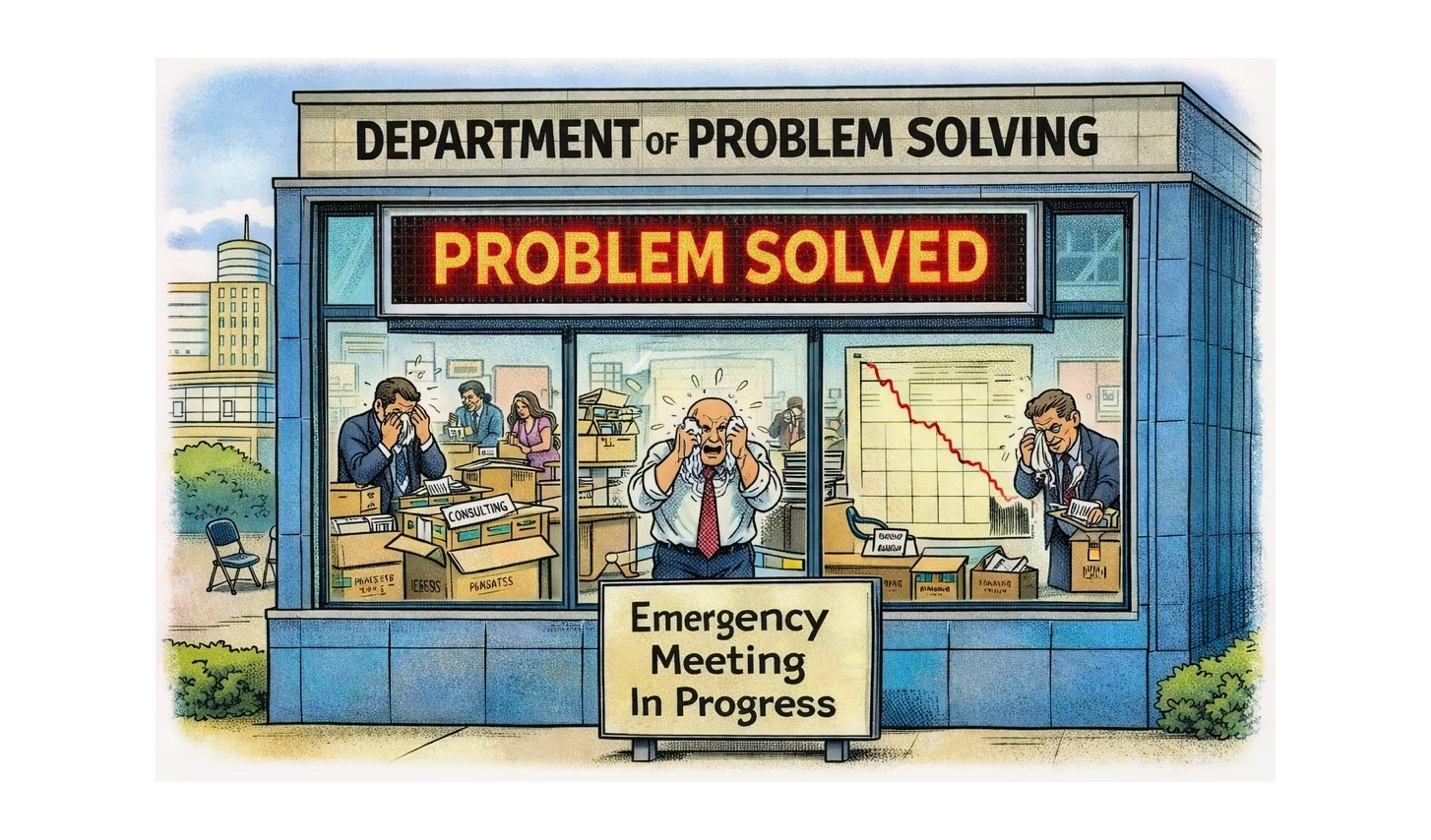 Problem Emerges Why Government Programs Avoid Success & Survive Failure