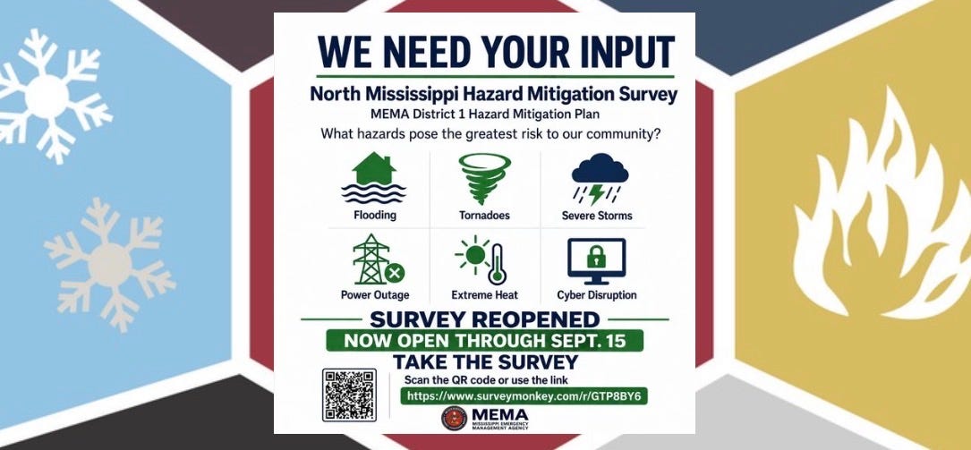 DeSoto County Government asks for residents feedback for hazard mitigation survey