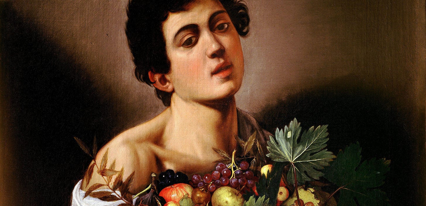 Boy with a Basket of Fruit - Wikipedia