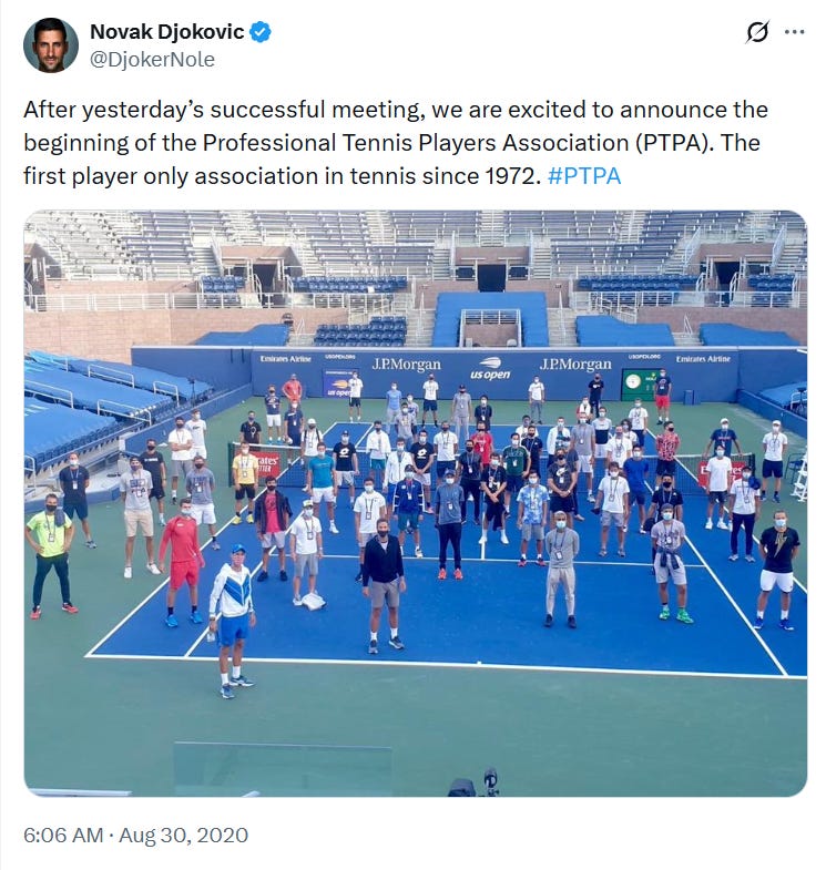 Finding Out Why Novak Djokovic Left the PTPA