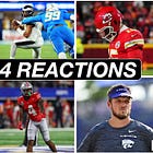 Week 14 Reactions: CFP Bracket Breakdown, Chiefs Offensive Struggles, & Jalen Hurts struggles