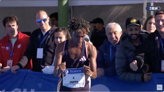 Crippa impressionante a Siviglia, demolisce il record italiano della  maratona