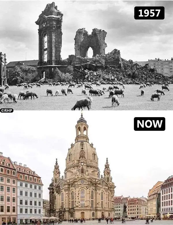 Dresden, Germany: A city's remarkable rebirth after WWII devastation. Dresden, Germany: A city's remarkable rebirth after WWII devastation.