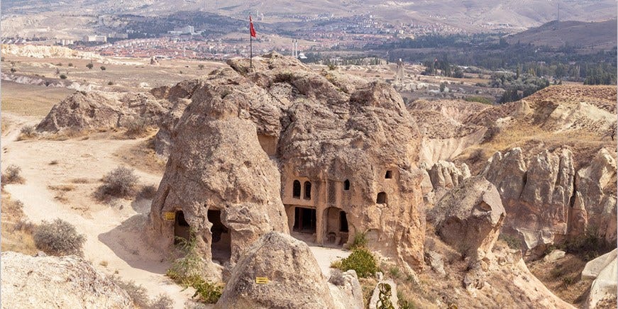 Pancarlik Valley & Church Pancarlik Valley & Church