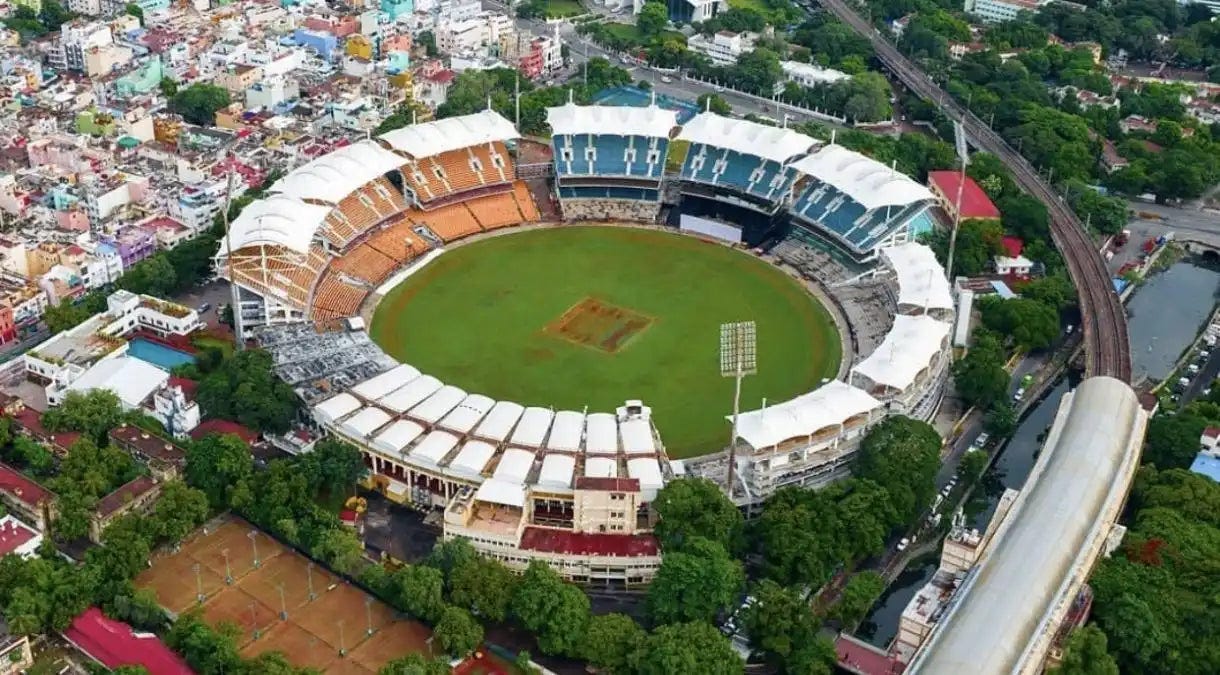 Chennai's MA Chidambaram Cricket Stadium: Capcity and Pitch Report – ZAP  Cricket