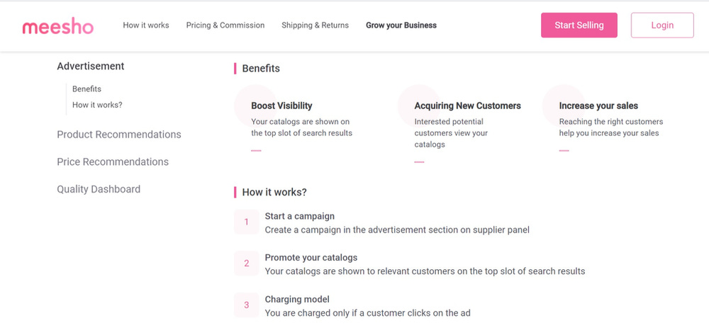 How to advertise on Meesho to rank higher Meesho advertisement