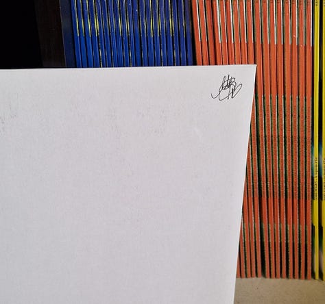 Martina Bertoni, Electroacoustic Works For Halldorophone, (2xLP 180gr., signed and hand-printed letterpress sleeve, edition limited to 25 copies – Transparent; 2xLP 180 gr. – Transparent; Tape cassette, edition limited to 50 copies; Digital album), KR118, Karlrecords, 2025