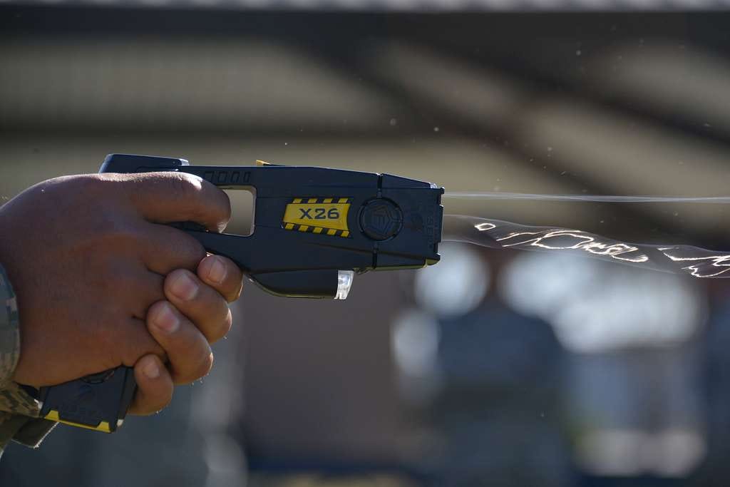 The 144th Fighter Wing Airmen took part in X26 Taser - PICRYL - Public Domain Media Search Engine Public Domain Image The 144th Fighter Wing Airmen took part in X26 Taser - PICRYL - Public Domain Media Search Engine Public Domain Image
