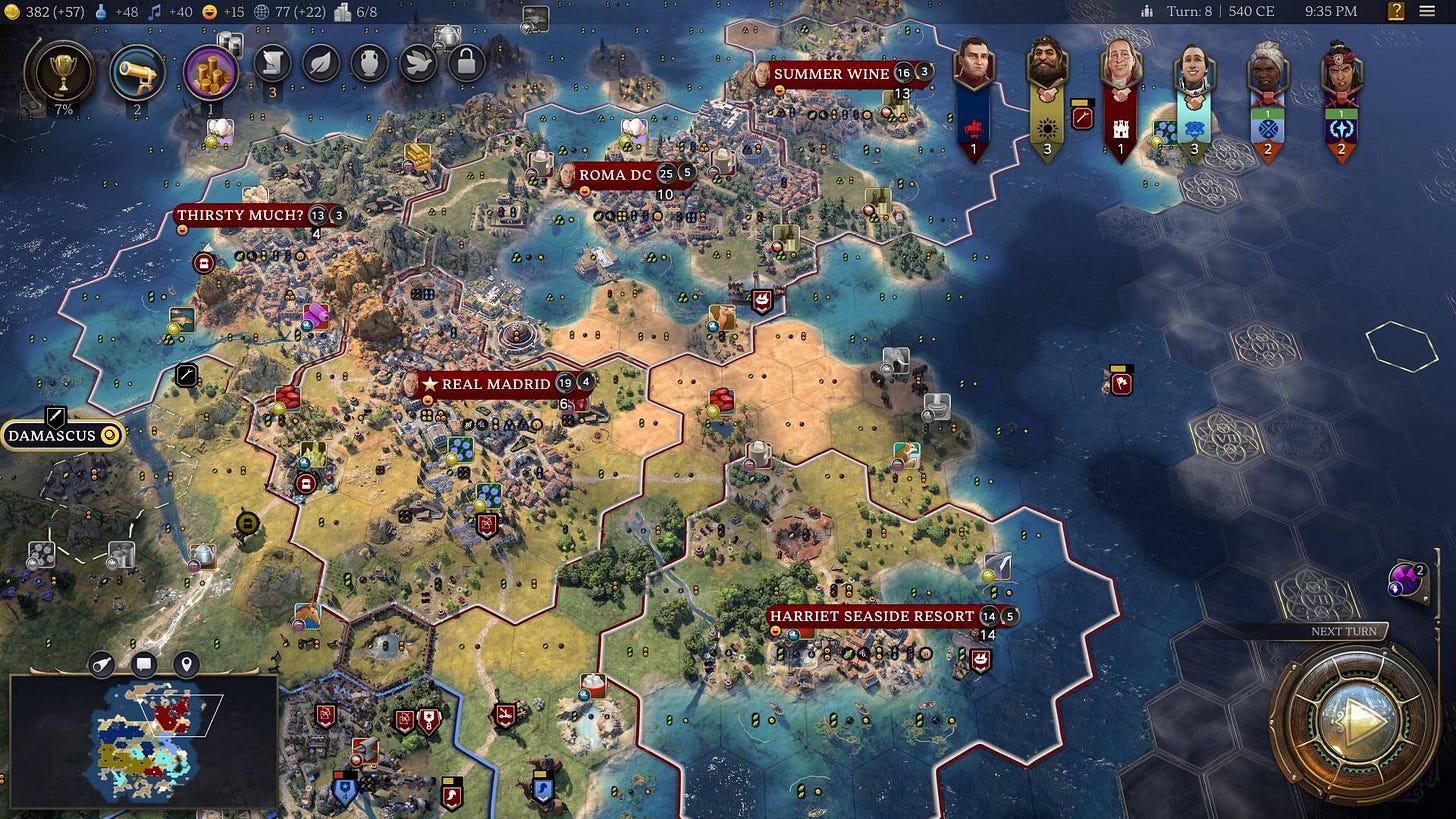 Civ 7 screenshots